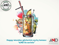 and ile happy monday günleri başladı!