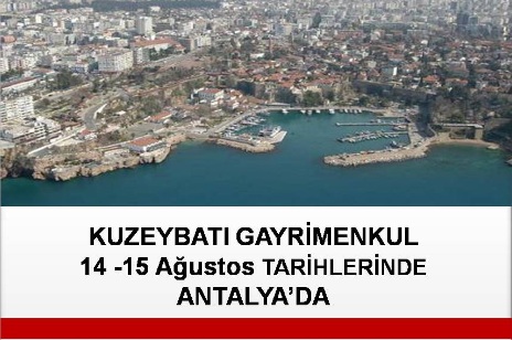 kuzeybatı real estate services is in antalya.