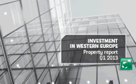 "the european ınvestment property,q1 2013” report prepared by bnp paribas real estate was published.