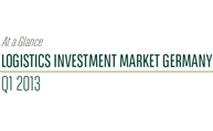 “the logistics ınvestment market germany, q1 2013” report prepared by bnp paribas real estate was published.